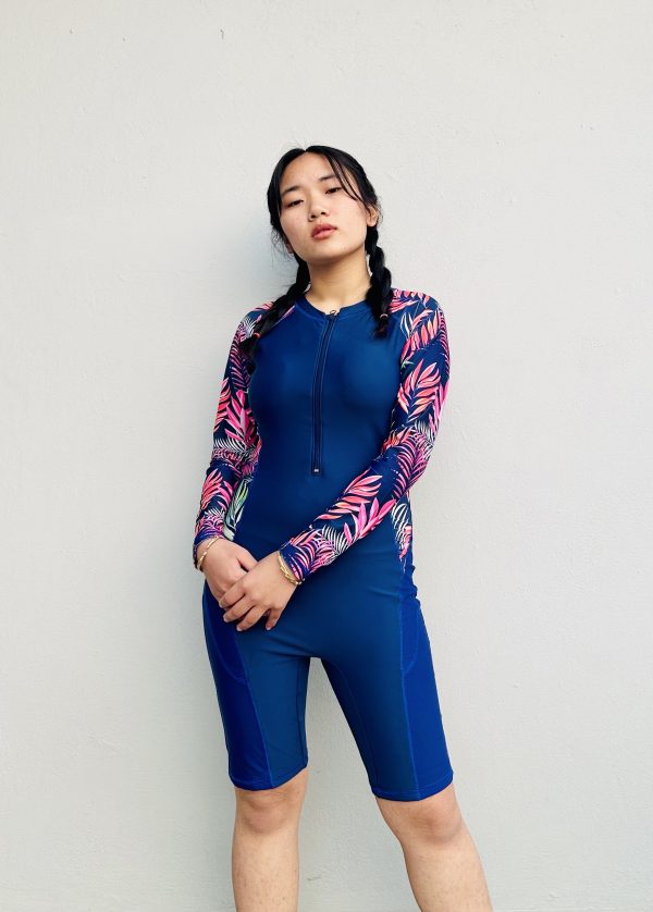Floral Training Swim Suit